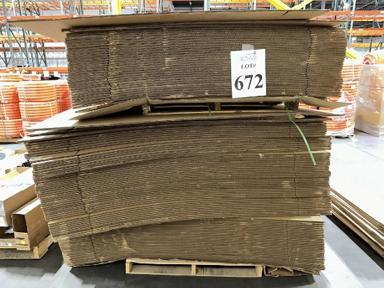 LOT CONSISTING OF SHIPPING BOXES (NEW)