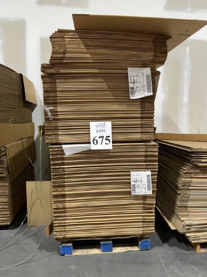 LOT CONSISTING OF SHIPPING BOXES (NEW)
