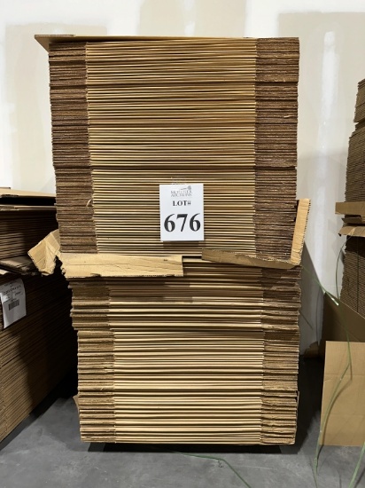 LOT CONSISTING OF SHIPPING BOXES (NEW)