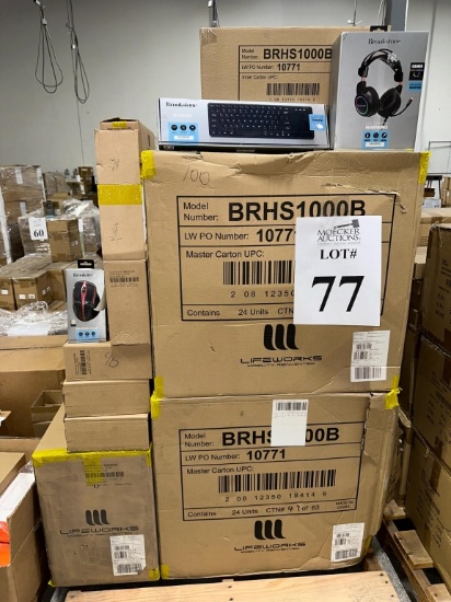 LOT CONSISTING OF BROOKSTONE ACCESSORIES (NEW)