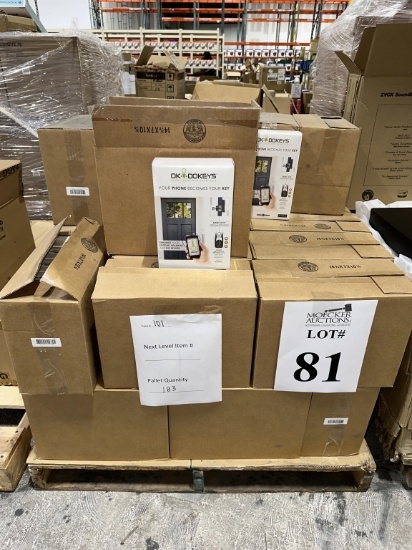 LOT CONSISTING OF SMART LOCKS WITH SMART KEYS (NEW)