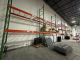 DISASSEMBLED SECTIONS OF PALLET RACKING (HEAVY DUTY)(YOUR BID X QTY = TOTAL $)