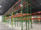 DISASSEMBLED SECTIONS OF PALLET RACKING (HEAVY DUTY)(YOUR BID X QTY = TOTAL $)
