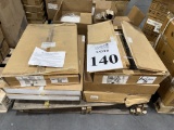 LOT CONSISTING OF ASSORTED FRAMELESS FIXING KITS (NEW)