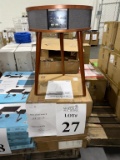 BLUETOOTH SPEAKER TABLE (NEW) (YOUR BID X QTY = TOTAL $)
