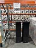 LOT CONSISTING OF RETURNED JBL FLOOR SPEAKERS