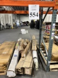 LOT CONSISTING OF PROJECTION SCREENS AND FRAMES (NEW)