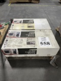 LOT CONSISTING OF ON WALL SHELVING (NEW)