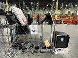 LOT CONSISTING OF RACK AND CONTENTS