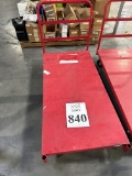 ULINE METAL ROLLING CART