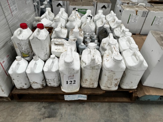 ASSORTED JUGS OF FERTILIZER / INSECTICIDE (YOUR BID X QTY = TOTAL $)