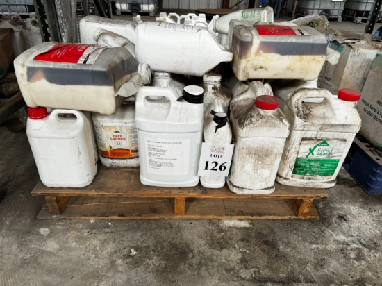 ASSORTED JUGS OF FERTILIZER / INSECTICIDE (YOUR BID X QTY = TOTAL $)