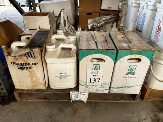 ASSORTED JUGS OF FERTILIZER / INSECTICIDE (YOUR BID X QTY = TOTAL $)