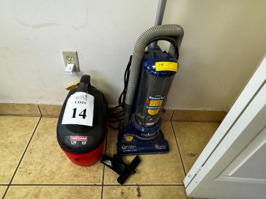 LOT CONSISTING OF ASSORTED VACUUMS