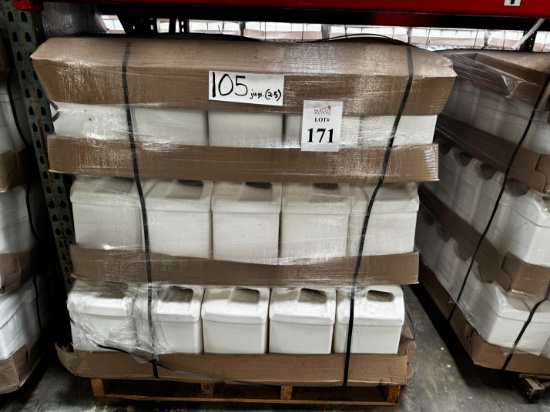 CKS PACKAGING EMPTY 2.5 GALLON, 63 MM JUGS (NEW) (YOUR BID X QTY = TOTAL $)