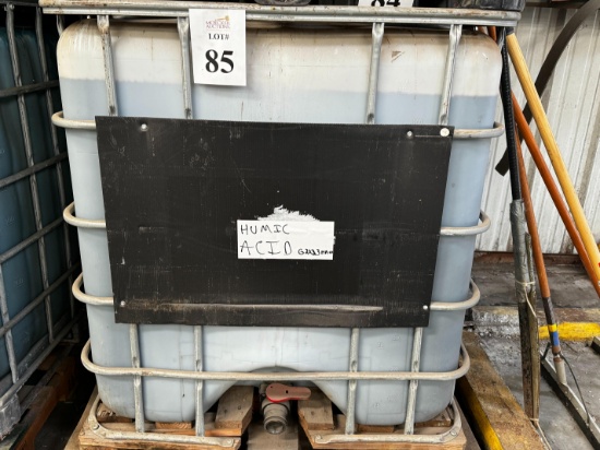 HUMIC ACID, APPROX. 250 GALLONS