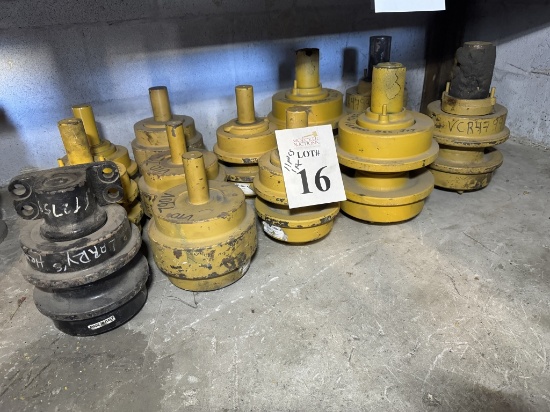 VARIOUS TRACK ROLLERS (YOUR BID X QTY = TOTAL $)