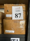 CASES OF (4,000 +/-) LOCK NUTS, P/N: 050010399 (YOUR BID X QTY = TOTAL $)