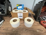 THERMAL TRANSFER SHIPPING LABEL ROLLS (YOUR BID X QTY = TOTAL $)