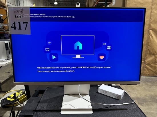 SAMSUNG 32" MONITOR WITH DETACHABLE WEBCAM