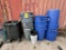 LOT CONSISTING OF RECYCLABLE PAILS, GARBAGE CANS