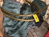 LOT CONSISTING OF (2) TARPS AND (1) LENGTH OF HOSE