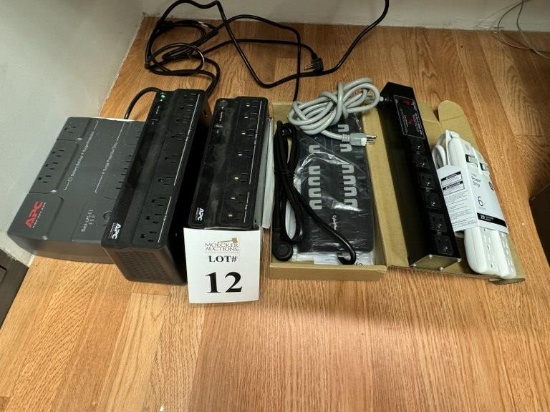 LOT CONSISTING OF APC UPS AND POWER STRIPS