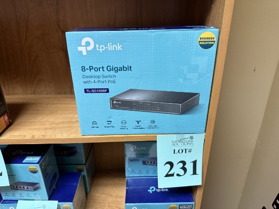 TP-LINK TL-SG1008P 8-PORT SWITCH (NEW IN BOX)