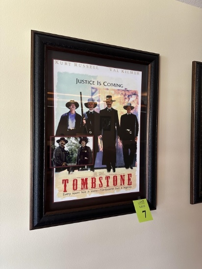 "TOMBSTONE" MOVIE POSTER