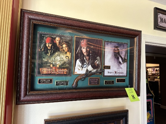 "PIRATES OF THE CARIBBEAN" MOVIE POSTER