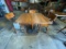 INDUSTRIAL METAL FRAME AND SOLID WOOD