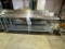 STAINLESS STEEL PREP TABLE (8' X 2' X 34 1/2