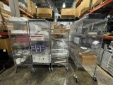 METRO RACK  (4) TIERS ON CASTERS