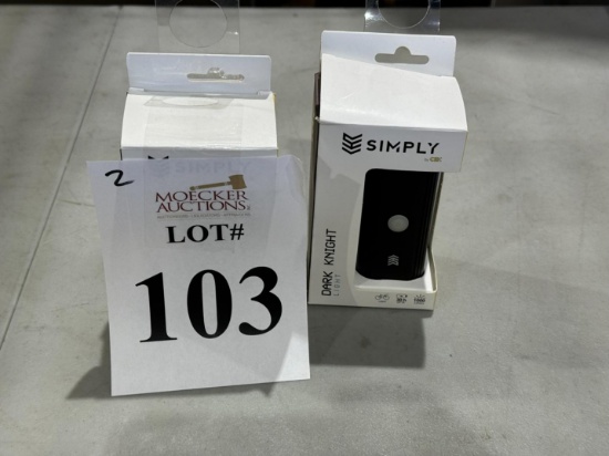 SIMPLY EV DARK KNIGHT LIGHTS (NEW IN BOX)