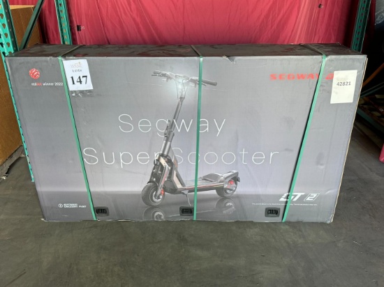 SEGWAY SUPERSCOOTER GT2 ELECTRIC SCOOTER (NEW)