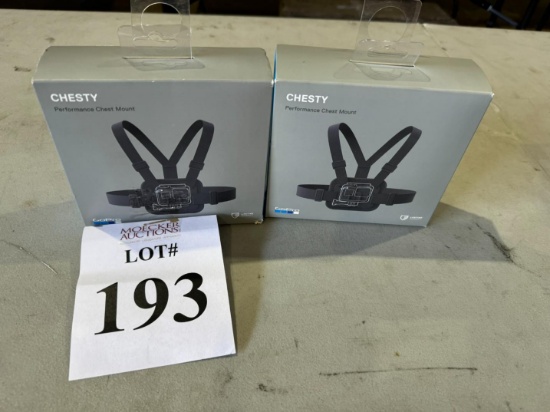 GOPRO CHESTY CHEST MOUNT (NEW IN BOX)