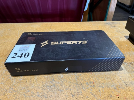 SUPER73 S2 REAR CARGO RACK (NEW IN BOX)