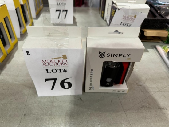 SIMPLY EV THE MULTIPLE STAR LIGHTS (NEW IN BOX)