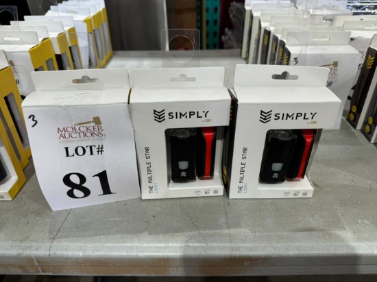 SIMPLY EV THE MULTIPLE STAR LIGHTS (NEW IN BOX)