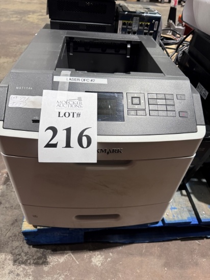 LEXMARK MS710 MS711DN LASER PRINTER MONOCHROME
