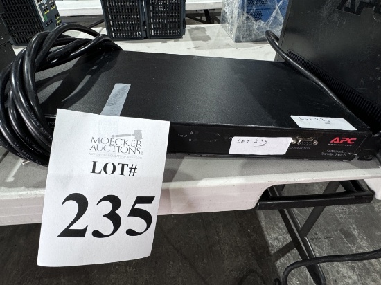 APC AP7750 RACK MOUNT AUTOMATIC TRANSFER SWITCH
