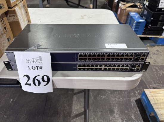 NETGEAR FSM726 24-PORTS EXTERNAL ETHERNET SWITCH