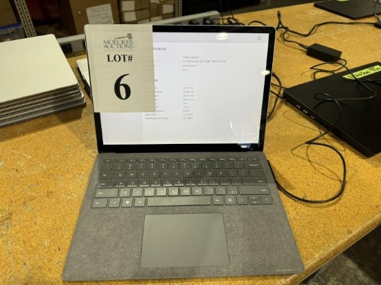 MICROSOFT SURFACE 3 LAPTOP MODEL 1867