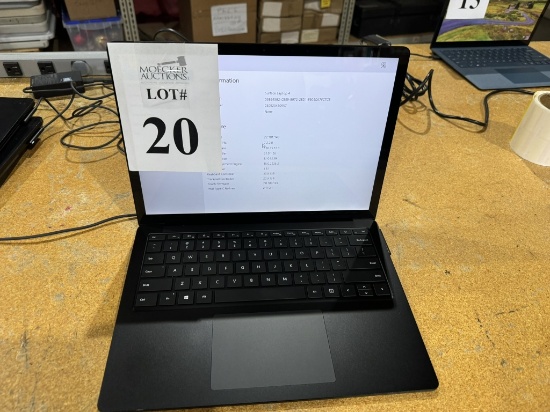 MICROSOFT SURFACE 4 LAPTOP MODEL 1951