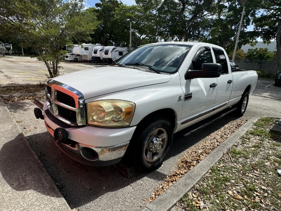 2007 DODGE RAM 2500 TURBO DIESEL PICK-UP TRUCK