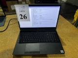 DELL PRECISION LAPTOP MODEL 7550