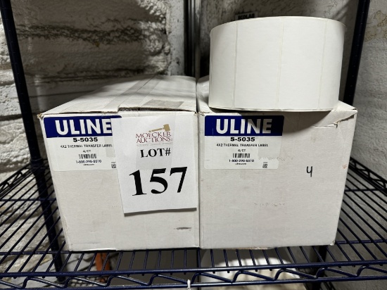 ULINE THERMAL TRANSFER LABEL ROLLS