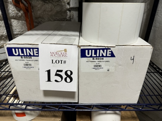ULINE THERMAL TRANSFER LABEL ROLLS