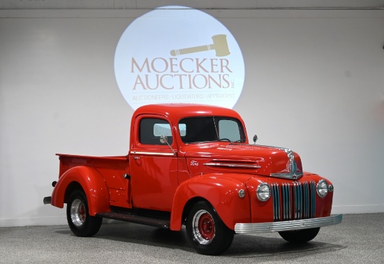 1946 FORD F-1 FLAT HEAD V8 RESTO-MOD PICK-UP TRUCK