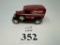 LIBERTY CLASSICS DIECAST CHEER WINE TRUCK BANK